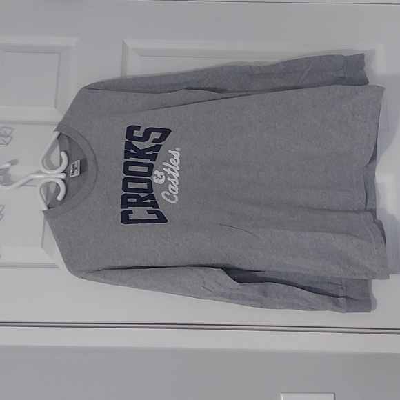 Crooks & Castles mens long sleeve graphic tshirt - Picture 1 of 6